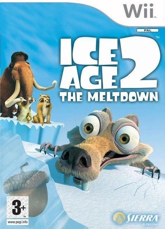 Ice Age 2 the Meltdown (Wii Games), Games en Spelcomputers, Games | Nintendo Wii, Zo goed als nieuw, Ophalen of Verzenden