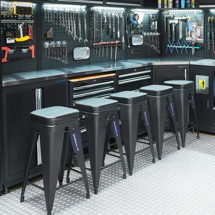 Datona Werkplaatskruk - 5 stuks - Datona - Zwart, Auto diversen, Autogereedschap, Ophalen of Verzenden