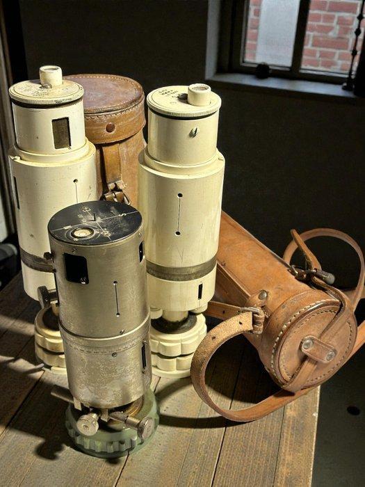 Topografisch theodoliet (3) - Staal - 1920-1930 - Optische, Verzamelen, Foto-apparatuur en Filmapparatuur