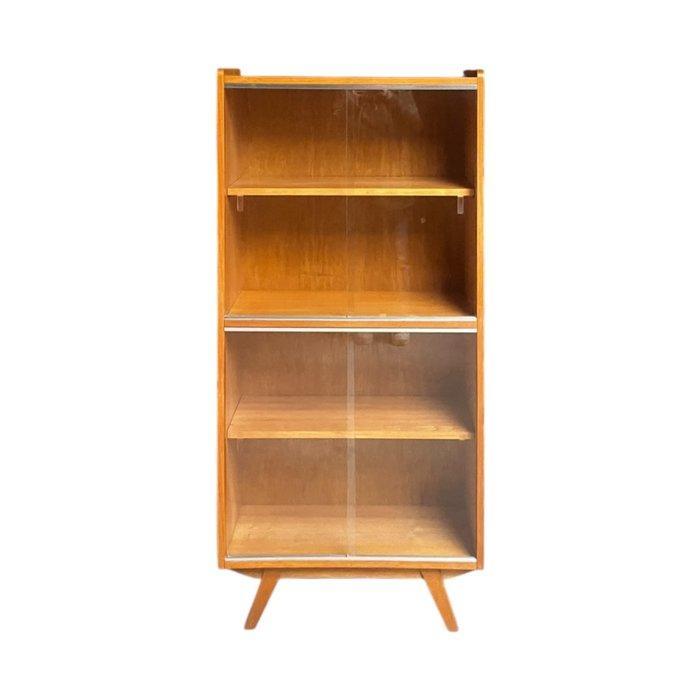 Vitrinekast - Hout Echtholzfurnier, Antiquités & Art, Art | Objets design