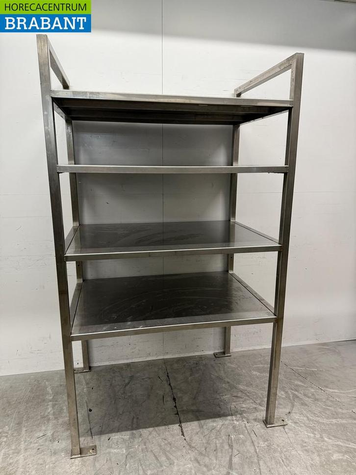 RVS Opbergrek Rek Stelling 115,5 x 80 x 200 cm Horeca, Zakelijke goederen, Horeca | Meubilair en Inrichting, Ophalen of Verzenden