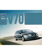 2013 VOLVO V70 BROCHURE NEDERLANDS, Nieuw