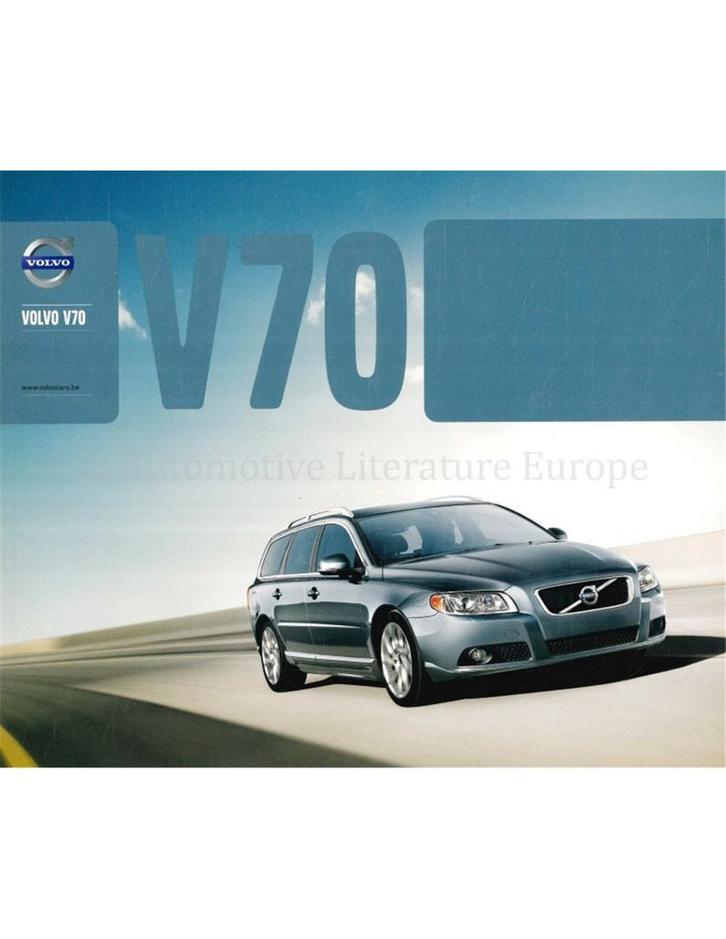 2013 VOLVO V70 BROCHURE NEDERLANDS, Livres, Autos | Brochures & Magazines