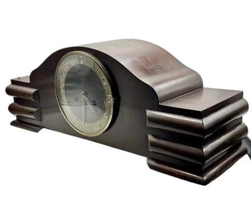 Horloge musicale de cheminée - Art déco Bois - 1920-1930, Antiek en Kunst, Antiek | Klokken