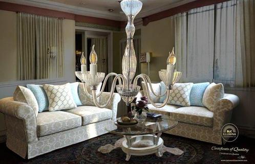 Lustre - Cristal - Bohemia, Antiek en Kunst, Kunst | Designobjecten