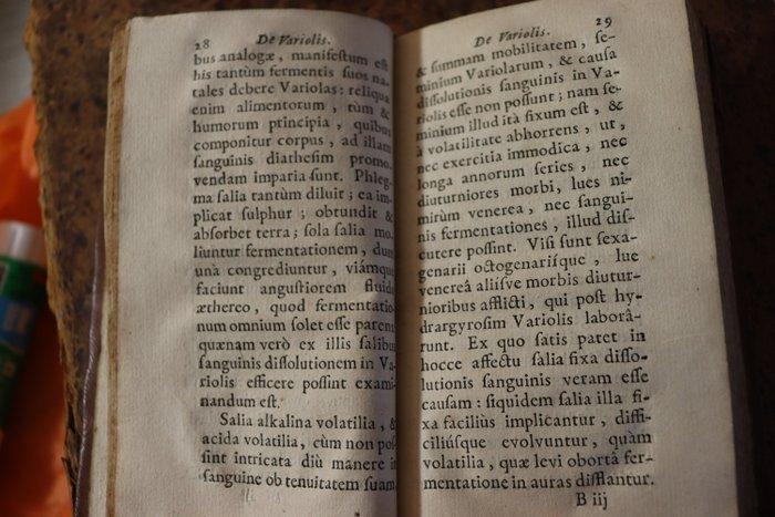 Antonio Sidobre - Tractatus de Variolis et Morbillis - 1699, Antiek en Kunst, Antiek | Boeken en Manuscripten