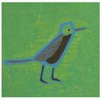 Gashu Fukami (1953) - Western pears and birds, Antiek en Kunst