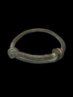 Middeleeuws Brons Oude Viking bronzen ring  (Zonder