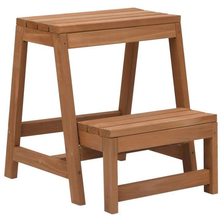 Krukje Inklapbaar Vurenhout | Retour Deal | Multifunction..., Huis en Inrichting, Krukjes, Nieuw, Hout, Verzenden