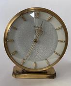 Bureau/Mantelklok - WUBA Mid-century modern Messing, Glas -, Antiek en Kunst
