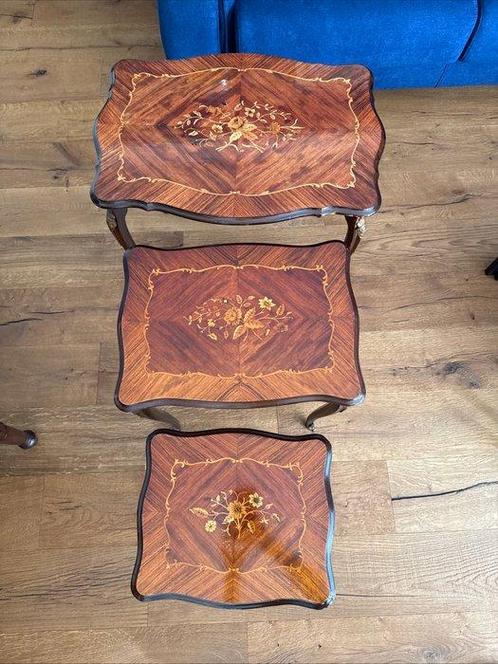 Tables gigognes (3) - Palissandre, Antiek en Kunst, Curiosa en Brocante