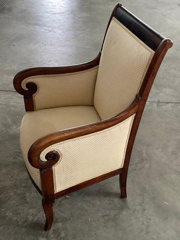 poltrona direttore - Fauteuil - Mahonie - Louis Filip