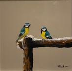 H Poeder - Birds, Antiek en Kunst, Kunst | Schilderijen | Modern