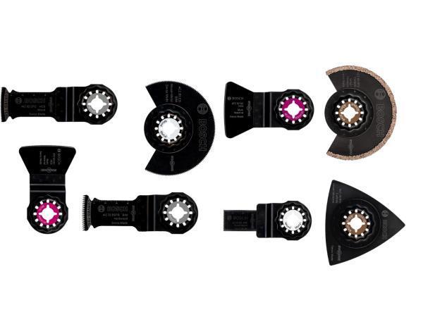 Veiling - Bosch vloer- en tegelset multitool Starlock 8-deli, Doe-het-zelf en Bouw, Gereedschap | Machine-onderdelen en Toebehoren