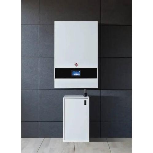 Nieuw muur pellet cv ketel Hevo 14, 18 en 21 kW verwarming, Huis en Inrichting, Kachels, Pelletkachel, Hout, Nieuw, Hangend, Verzenden