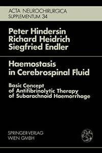 Haemostasis in Cerebrospinal Fluid: Basic Conce. Hindersin,, Livres, Livres Autre, Envoi