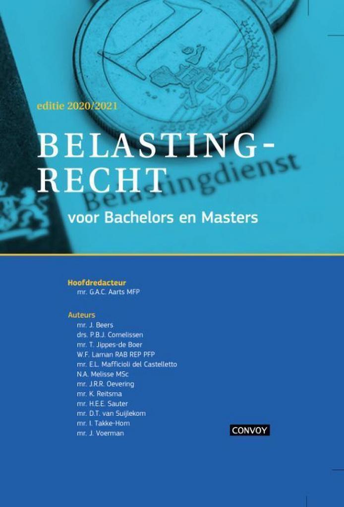 Belastingrecht voor Bachelors en Masters Theorieboek, Livres, Science, Envoi
