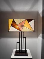 Stile Tiffany - Tafellamp - Glas-in-lood