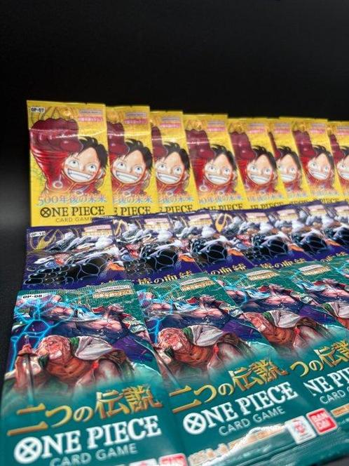 Bandai - 24 Booster pack - One Piece, Hobby en Vrije tijd, Verzamelkaartspellen | Overige