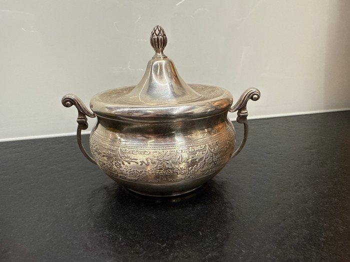 Suikerpot - Zilver - 800 zilver suikerpot, Antiek en Kunst, Antiek | Zilver en Goud