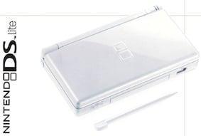 Nintendo DS Lite Wit in Doos (Nette Staat & Zeer Mooie Sc..., Games en Spelcomputers, Spelcomputers | Nintendo DS, Zo goed als nieuw