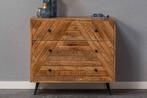 Dressoir Mangohout Fiona 100 cm, Nieuw, Industriële meubels, Overige houtsoorten, Verzenden