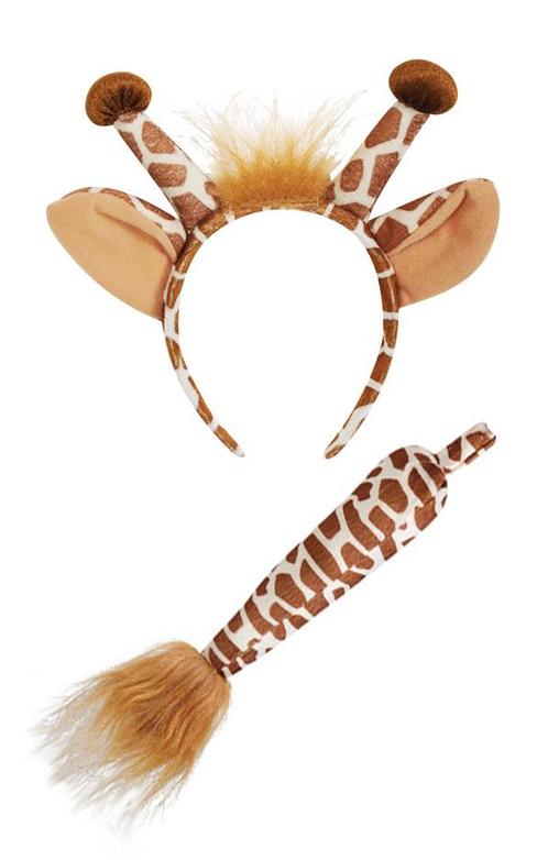 Giraf Haarband Oren Staart Diadeem Set Bruin Dierenprint Oor, Vêtements | Femmes, Costumes de carnaval & Vêtements de fête, Enlèvement ou Envoi