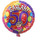 Sarah Helium Ballon 43cm, Hobby & Loisirs créatifs, Articles de fête, Verzenden
