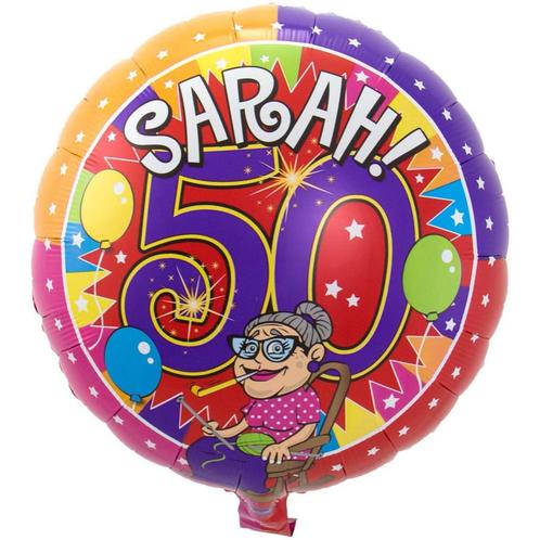 Sarah Helium Ballon 43cm, Hobby & Loisirs créatifs, Articles de fête, Envoi