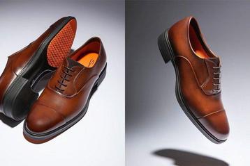 Santoni - Veterschoenen - Maat: EU 46 - Nieuw in doos