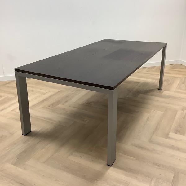 ARCO design tafel, 210x105 cm, donker/bruin hout - grijs, Articles professionnels, Aménagement de Bureau & Magasin | Mobilier de bureau & Aménagement
