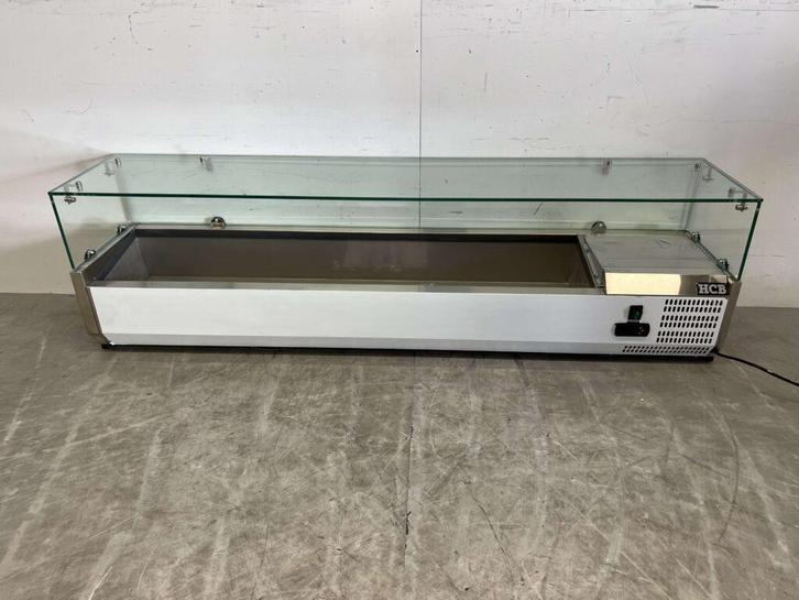 Vitrine de comptoir en acier inoxydable Vitrine de comptoir, Articles professionnels, Horeca | Équipement de cuisine, Envoi