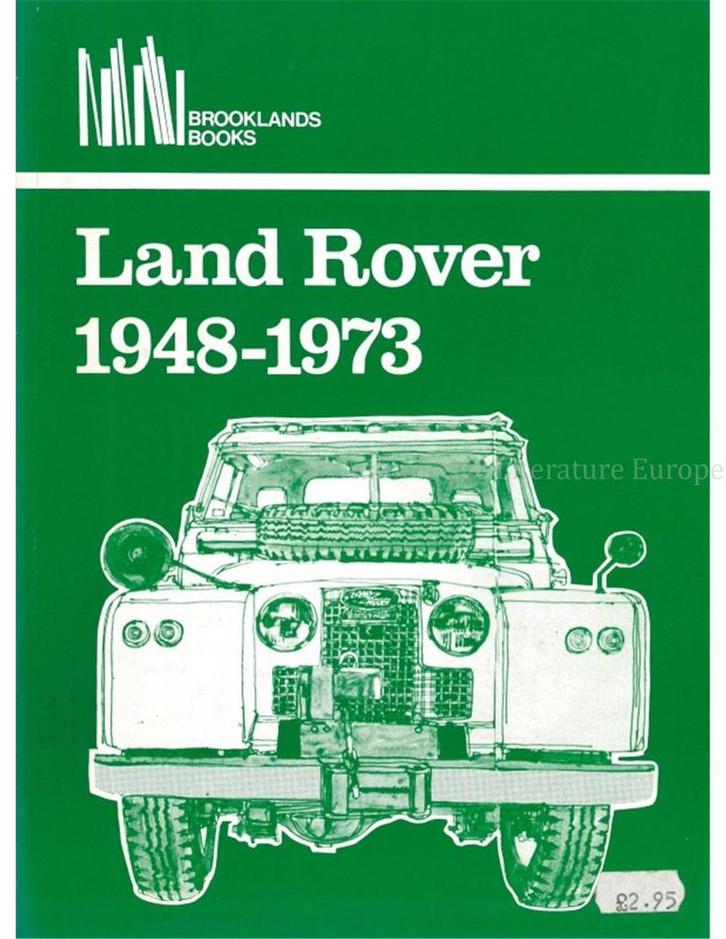 LAND ROVER 1948-1973 (BROOKLANDS), Boeken, Auto's | Boeken