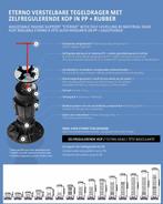 Eterno SE Tegeldrager met Zelfnivellerend kop 5 %., Doe-het-zelf en Bouw, Tegels, Nieuw