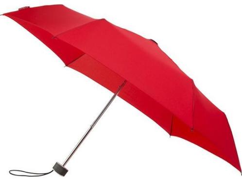 Veiling - MiniMAX - Opvouwbare Paraplu - Ø 90 cm - Rood, Handtassen en Accessoires, Paraplu's, Nieuw