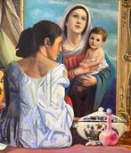 L. Nappa (XX) - Il dipinto della Madonna