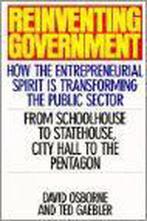 Reinventing Government 9780201523942 David Osborne, Verzenden, David Osborne