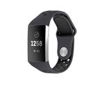 DrPhone Fitbit Charge 3 / Charge 3 SE TPU Sport Armband -, Verzenden