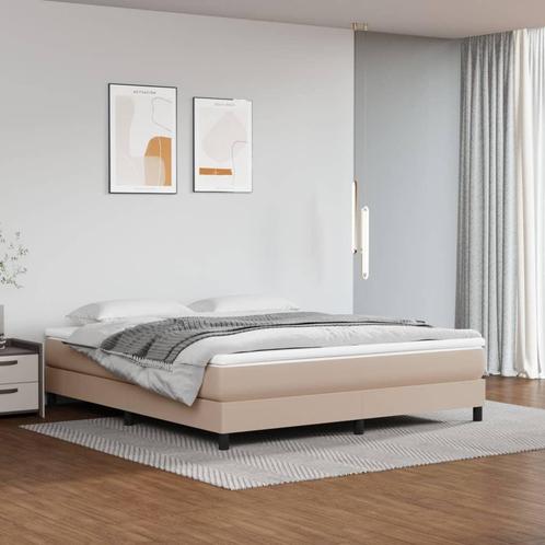 vidaXL Pocketveringmatras 160x200x20 cm kunstleer, Huis en Inrichting, Slaapkamer | Matrassen en Bedbodems, Nieuw, Verzenden