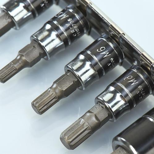 Datona Veeltand doppenset 7-delig - Datona, Doe-het-zelf en Bouw, Gereedschap | Handgereedschap, Ophalen of Verzenden