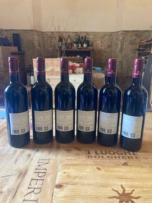 2022 Argentiera, Villa Donoratico - Bolgheri DOC - 6 Flessen, Verzamelen, Wijnen