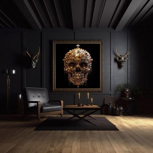 Artxlife - Gold Memento Mori [XXL], Antiek en Kunst, Antiek | Boeken en Manuscripten