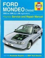 1993-1996 FORD MONDEO DIESEL VRAAGBAAK ENGELS, Auto diversen, Handleidingen en Instructieboekjes