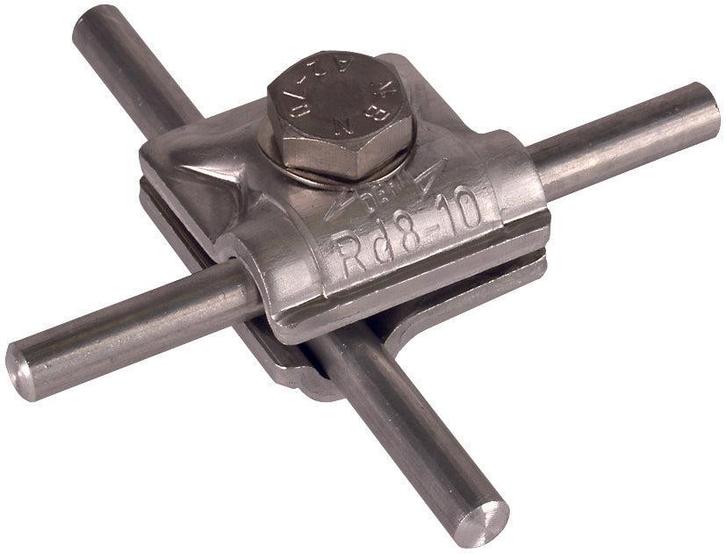 Dehn MV Klem Al Voor Rd 8-10mm Met Inbusschroef En Veerring, Doe-het-zelf en Bouw, Elektriciteit en Kabels, Verzenden