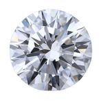 1 pcs Diamant  (Natuurlijk)  - 3.00 ct - Rond - E - VVS1 -, Nieuw