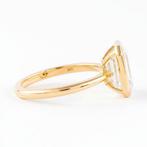 Ring - 14 karaat Geel goud - 4.10ct. tw. Diamant (Lab-grown), Nieuw