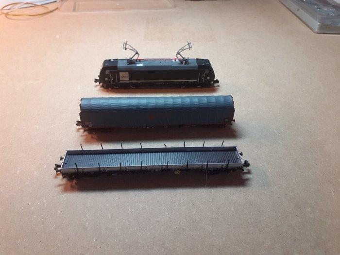 Minitrix N - 11147 - Modeltrein goederenwagonset (3) - Set, Hobby en Vrije tijd, Modeltreinen | N-Spoor