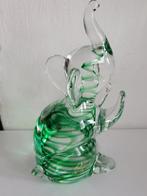 Murano - Beeldje - Paoli Rubelli - Murano glass elephant, Antiek en Kunst