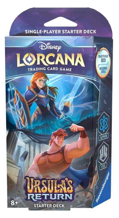 Disney Lorcana: Ursulas Return Anna & Hercules Starter Deck, Hobby & Loisirs créatifs, Jeux de cartes à collectionner | Autre
