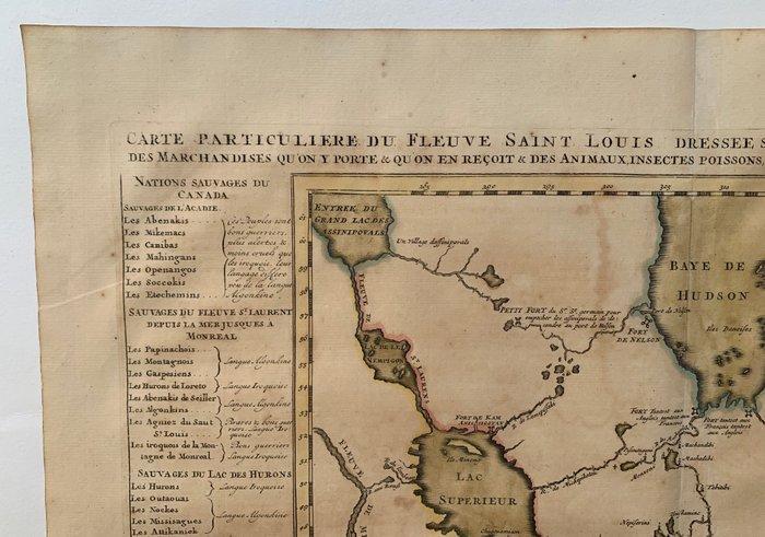 Canada - Great Lakes; H. Chatelain - Carte particuliere du, Boeken, Atlassen en Landkaarten